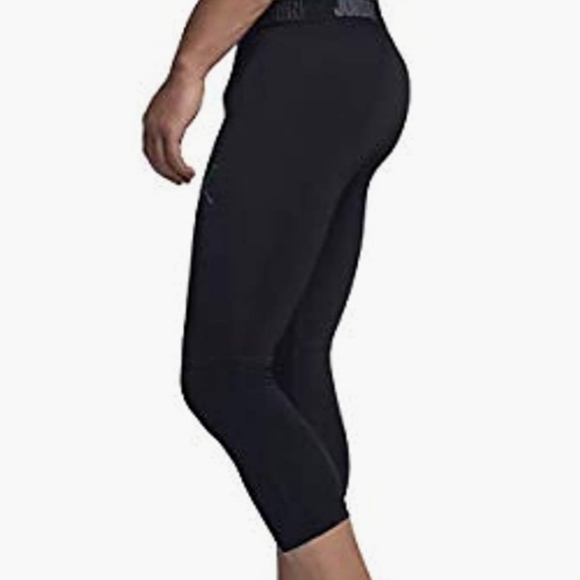 Nike Jordan 23 Alpha Dry  L Black Training Tights New - Picture 4 of 13